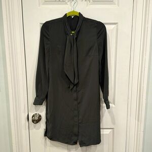 Reiss long sleeved shirt dress